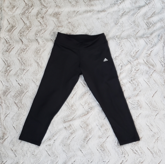 Adidas (S) Cropped Leggings - Picture 1 of 3